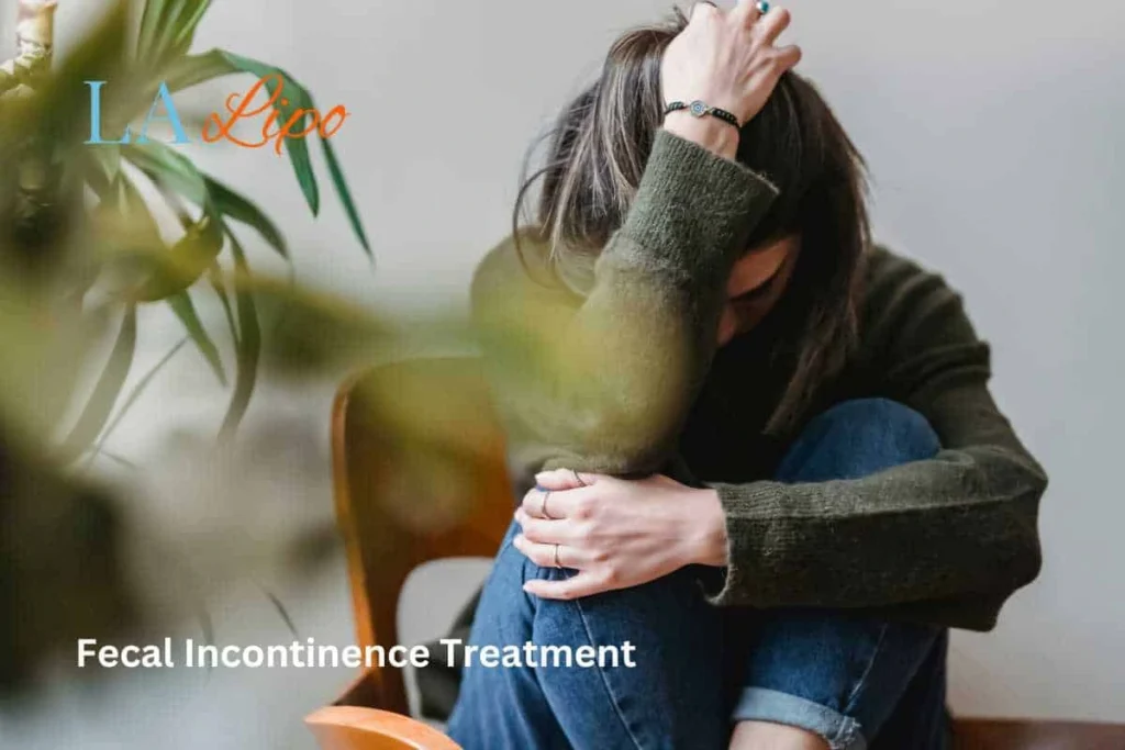 woman worried about fecal incontinence diet Malvern Wells