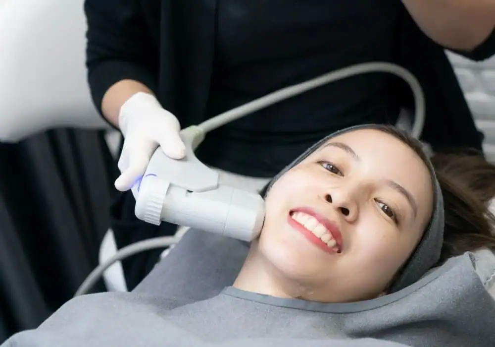HIFU treatment Malvern Wells in progress