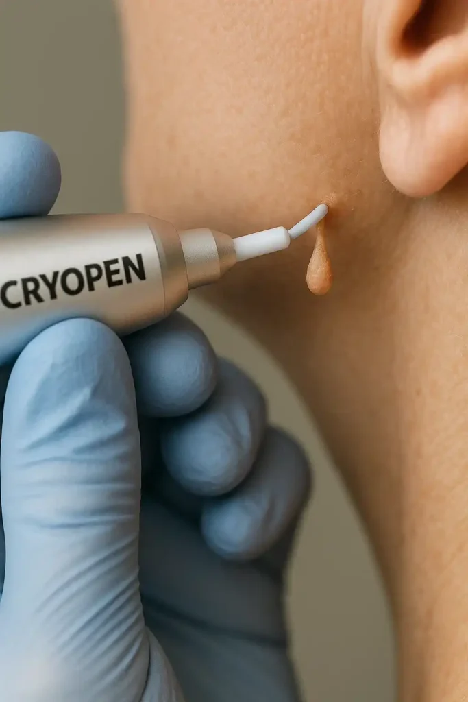 Cryopen for skin tags removal Malvern Wells speak to our team today!