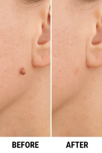 Skin tags removal Malvern Wells before and after