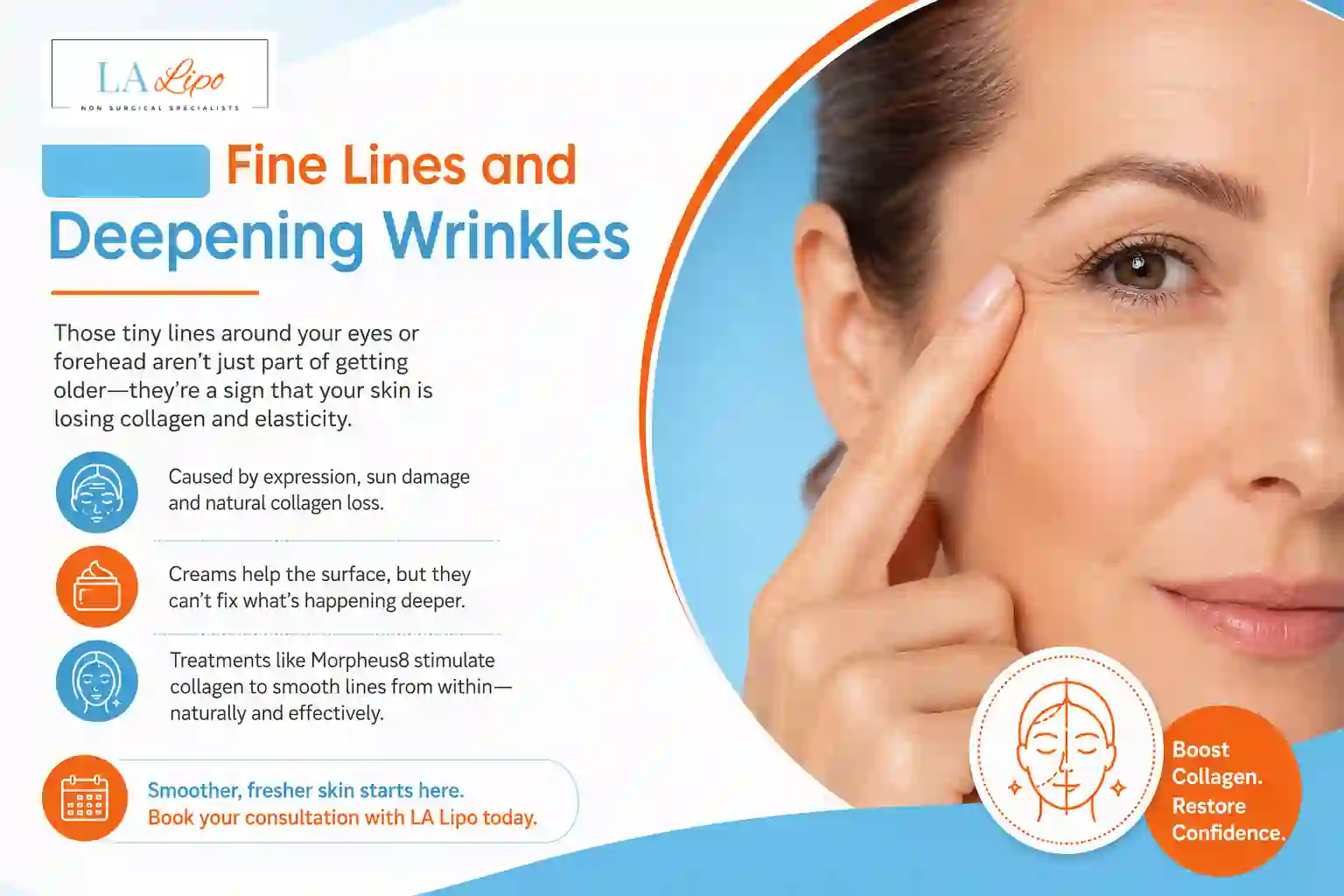 Sign #2: Fine Lines and Deepening Wrinkles Malvern Wells